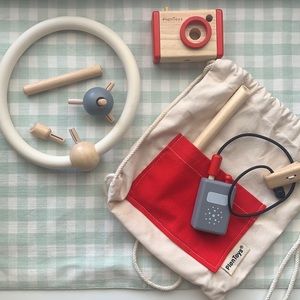 Wooden plan Toy Tripod Ring light